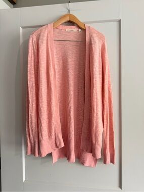 Cyrus Soft Pink Open-Front Women's Cardigan